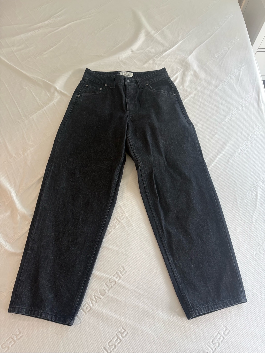 Men's Black Bootcut Jeans